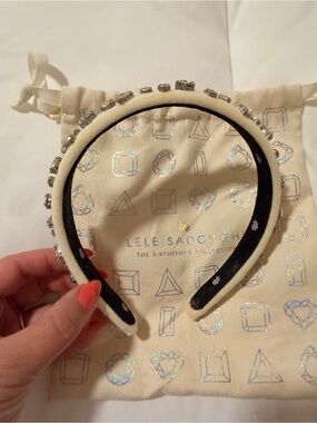 Gigi Mixed Crystal Velvet Headband